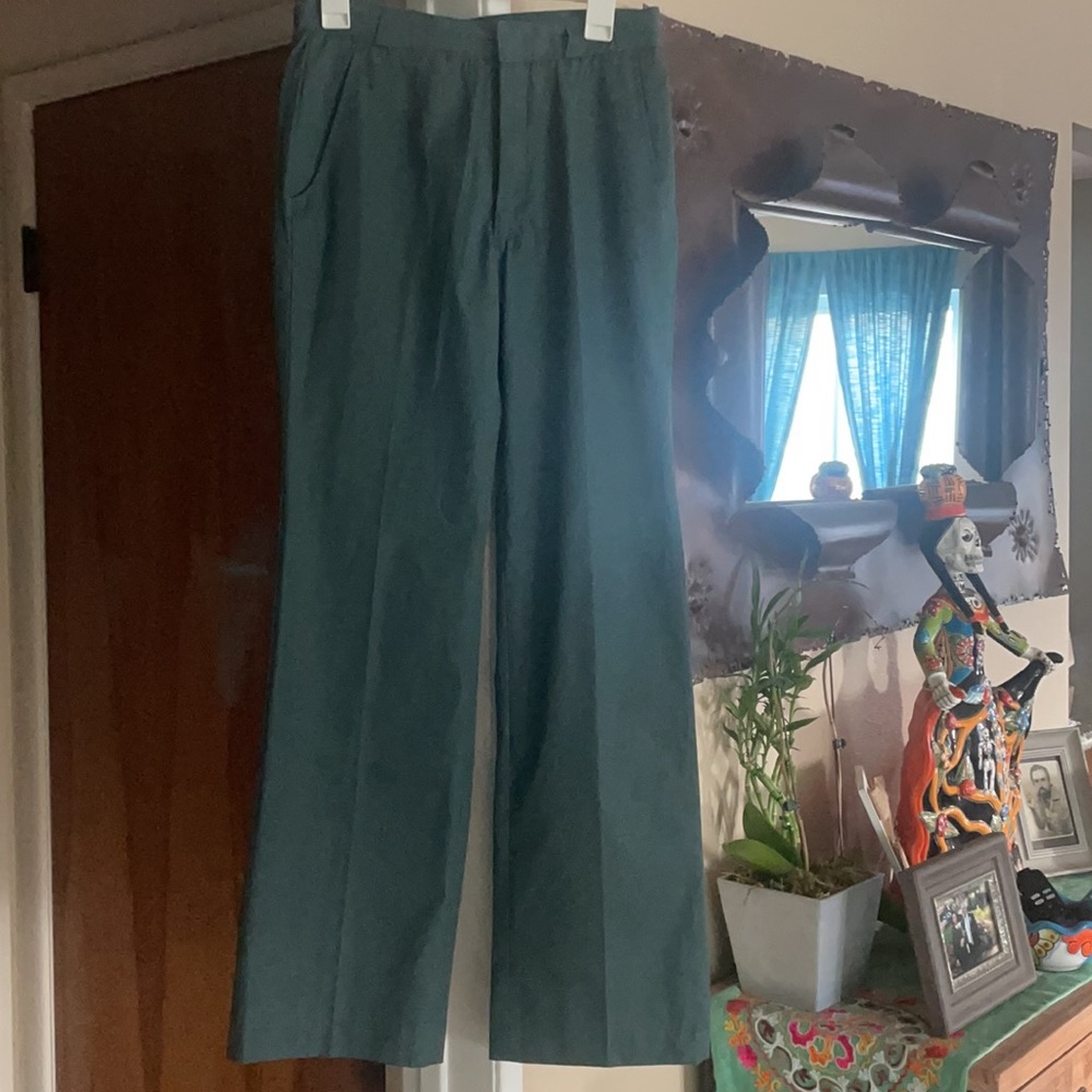 Vtg Straight Leg Trouser Pants